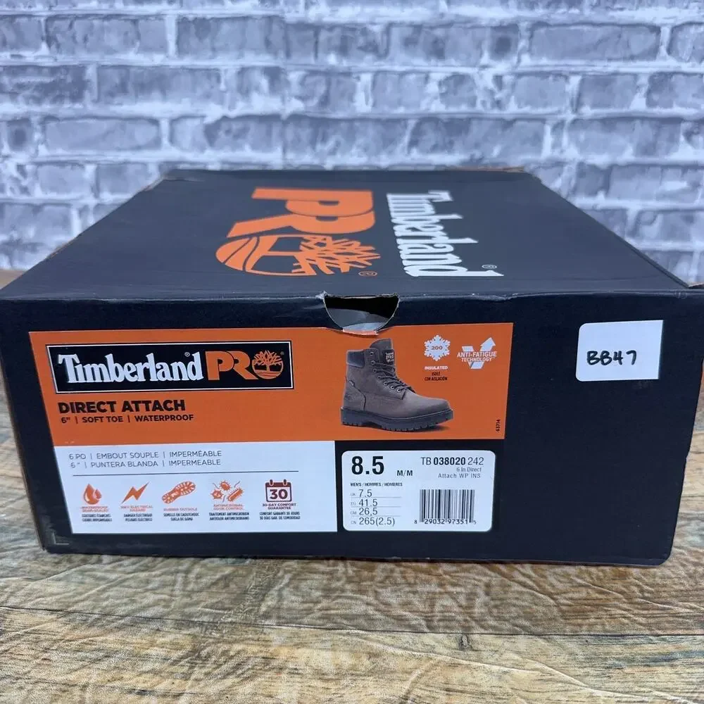 Timberland Pro Direct Attach Brown 6